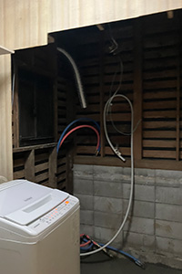 高座郡寒川町 K様邸-バスルームリフォーム施工中02