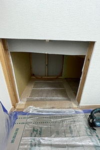 杉並区 A様邸-内装リフォーム施工中01