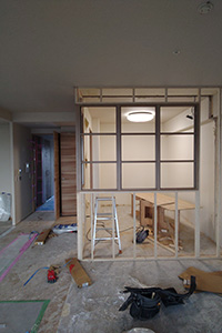 吹田市 T様邸-内装リフォーム施工中02
