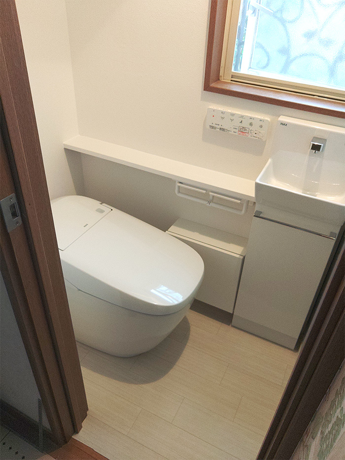 立川市 K様邸-トイレリフォーム施工後01