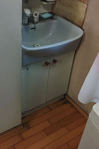 多治見市 K様邸-洗面リフォーム施工前01