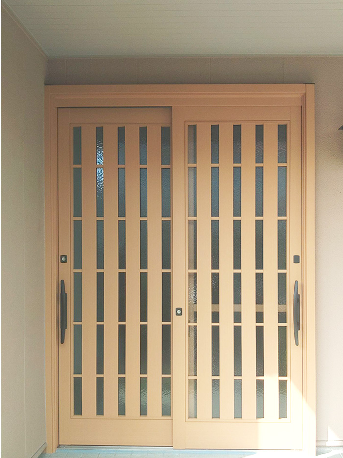 多治見市 K様邸-玄関ドアリフォーム施工後01