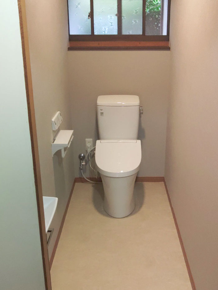 多治見市 W様邸-トイレリフォーム施工後01