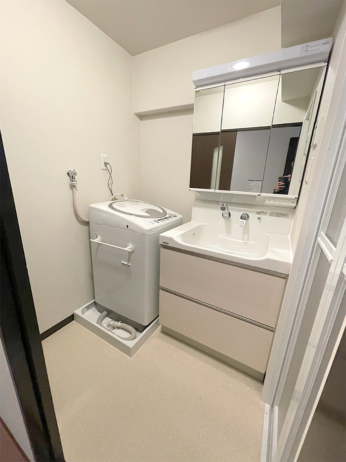 高松市 N様邸-洗面リフォーム施工後02