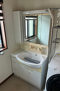 高松市 S様邸-洗面リフォーム施工前02