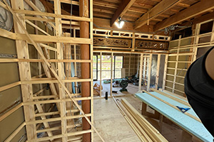 木田郡三木町 A様邸-内装リフォーム施工中02