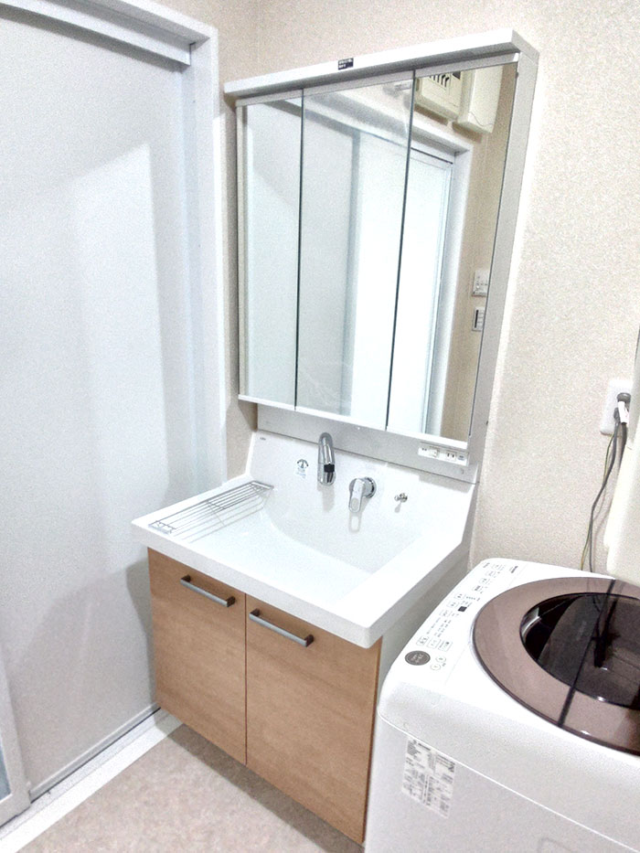 高松市 K様邸-洗面リフォーム施工後03