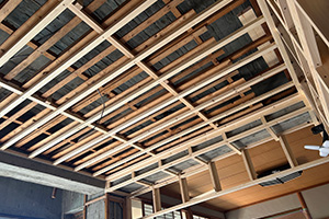 さぬき市 O様邸-内装リフォーム, 戸建てフルリフォーム施工中02