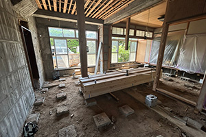 さぬき市 O様邸-トイレリフォーム, 内装リフォーム, 戸建てフルリフォーム施工中08