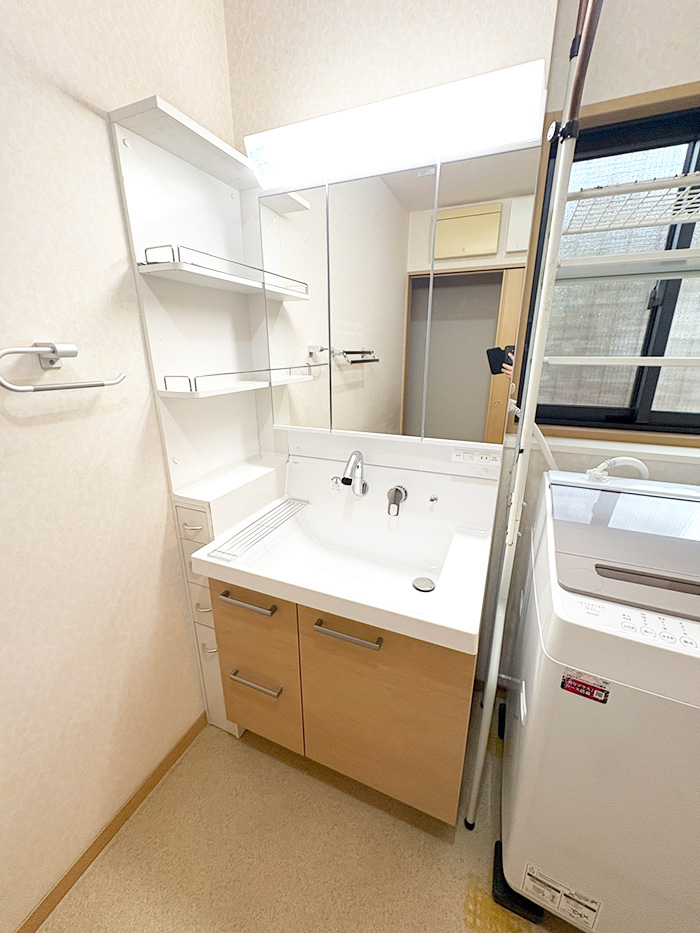 高松市 F様邸-洗面リフォーム施工後01