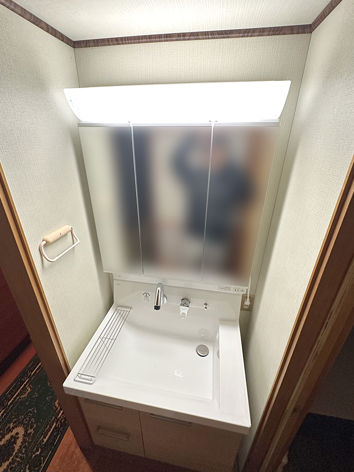 さぬき市 S様邸-洗面リフォーム施工後01