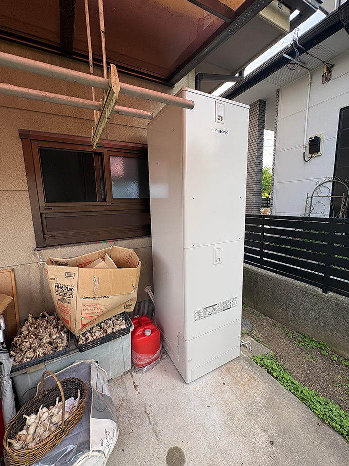綾歌郡綾川町 O様邸-給湯器・エコキュート交換施工後06