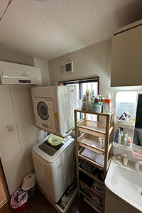 高松市 O様邸-洗面リフォーム施工前01