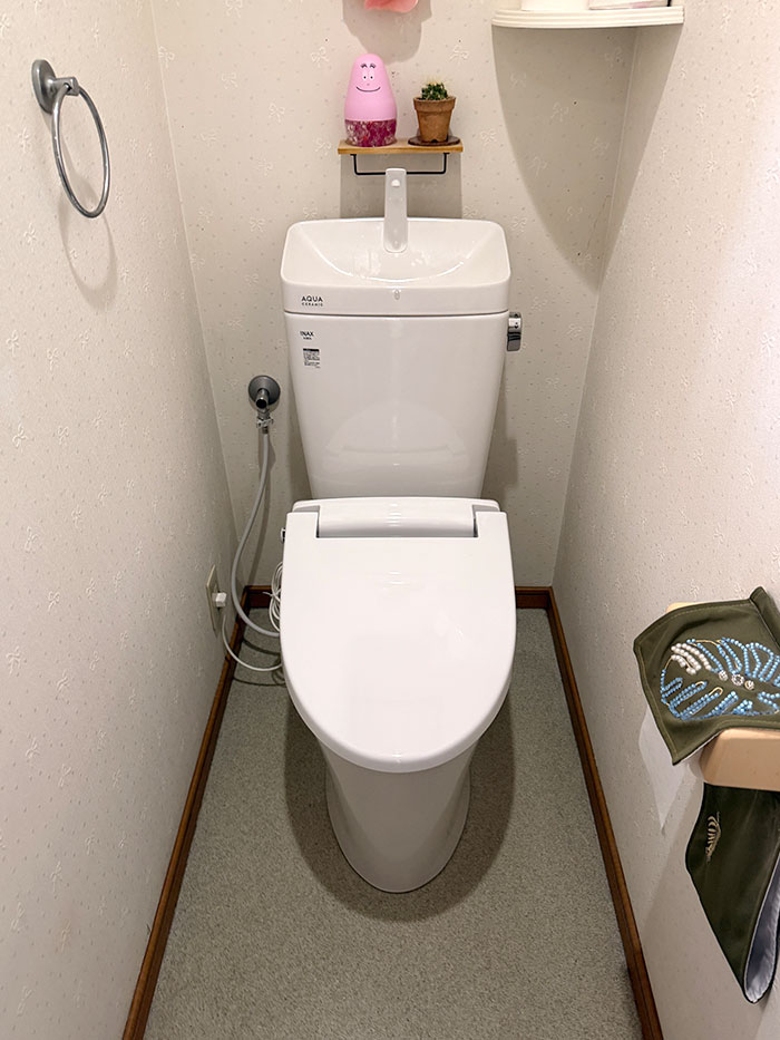 高松市 M様邸-トイレリフォーム施工後01
