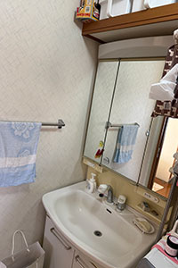 前橋市 Y様邸-洗面リフォーム, 内装リフォーム施工前01