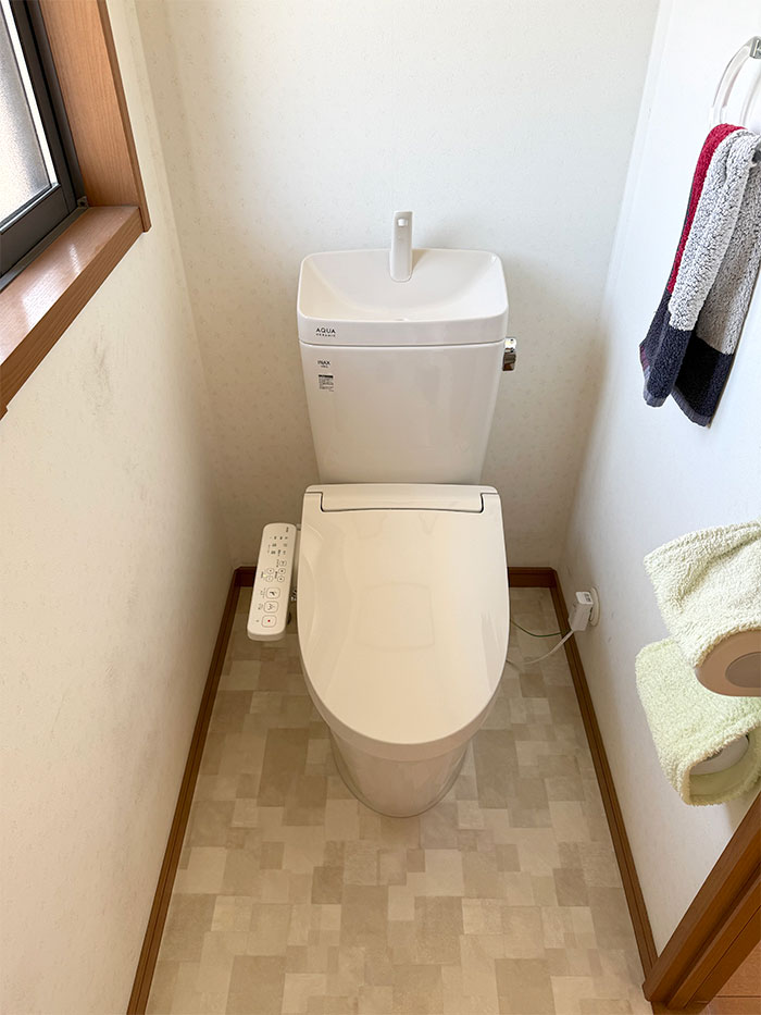 前橋市 Y様邸-トイレリフォーム, 内装リフォーム施工後02