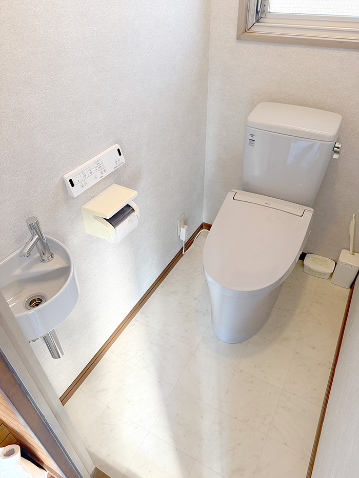高崎市 I様邸-トイレリフォーム施工後01