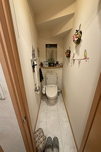 高槻市 N様邸-トイレリフォーム施工前01