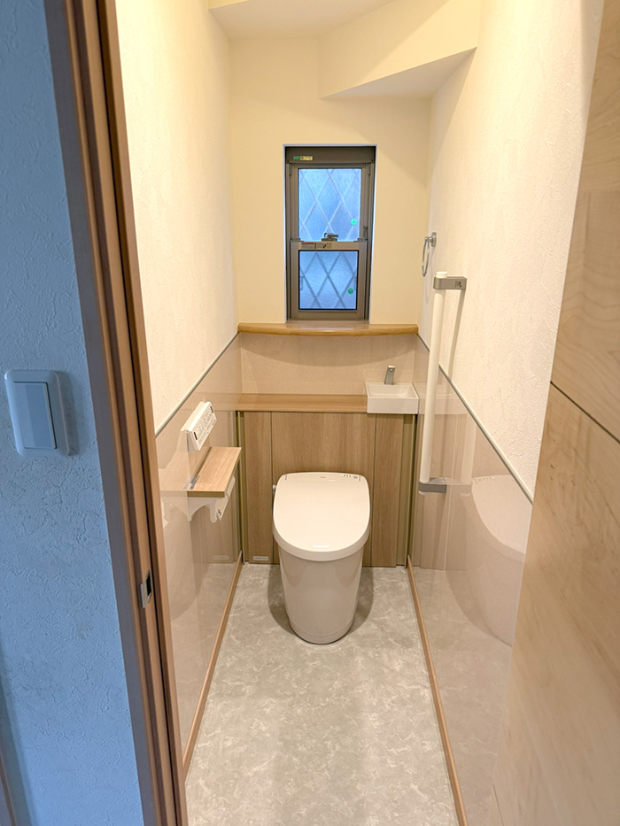 高槻市 N様邸-トイレリフォーム施工後01