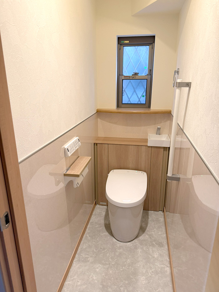 高槻市 N様邸-トイレリフォーム施工後02