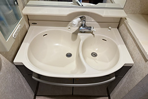 多摩市 N様邸-洗面リフォーム施工前02