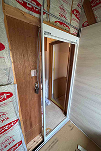 多摩市 U様邸-バスルームリフォーム施工中05