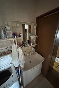多摩市 M様邸-洗面リフォーム施工前02