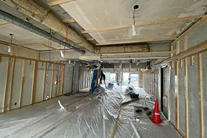 小平市 I様邸-マンションフルリフォーム, 断熱リフォーム施工中02