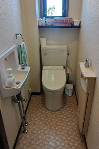 徳島市 I様邸-トイレリフォーム施工前07