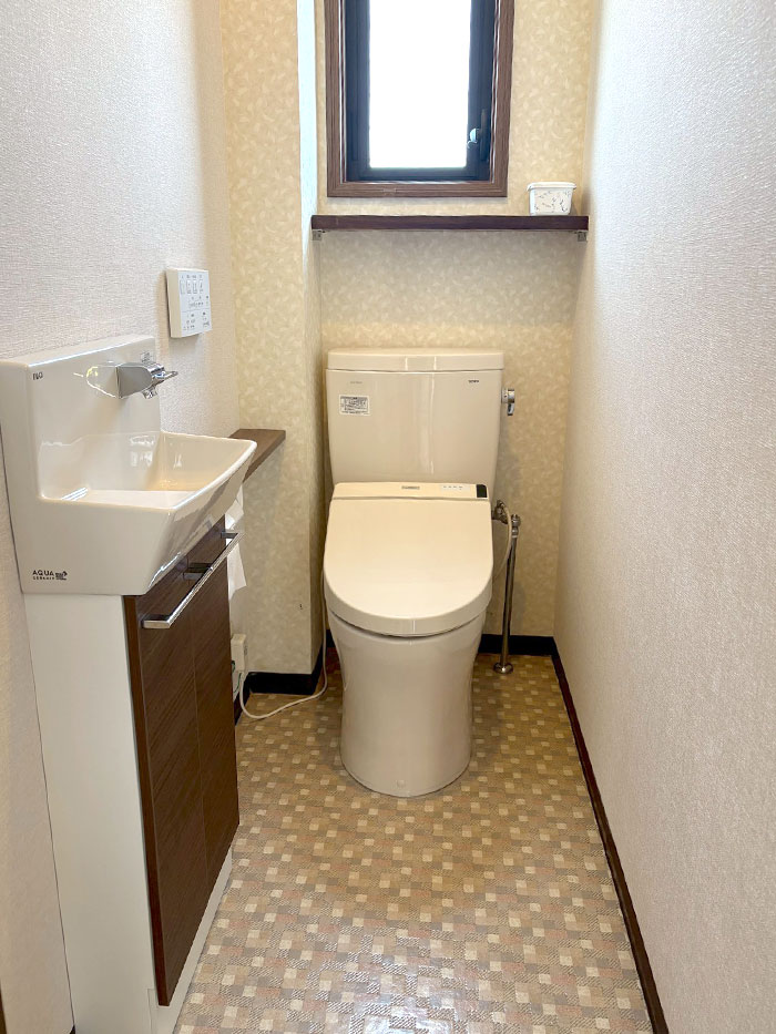 徳島市 I様邸-トイレリフォーム施工後05