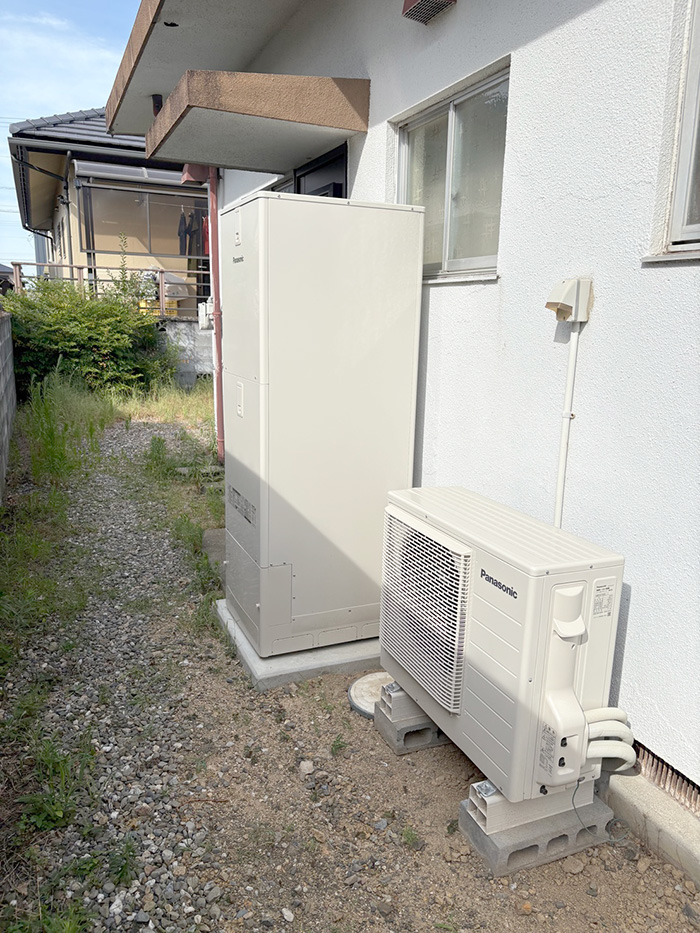 阿南市 Y様邸-給湯器・エコキュート交換施工後07