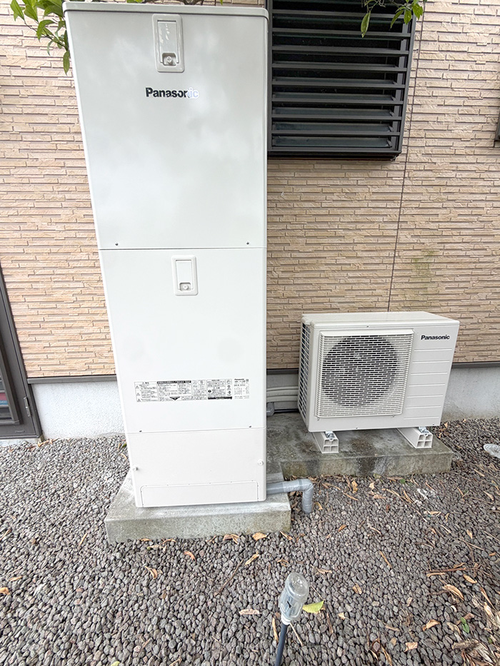 鳴門市 M様邸-給湯器・エコキュート交換施工後01