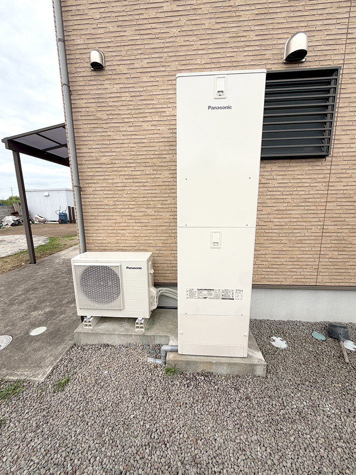 鳴門市 M様邸-給湯器・エコキュート交換施工後02