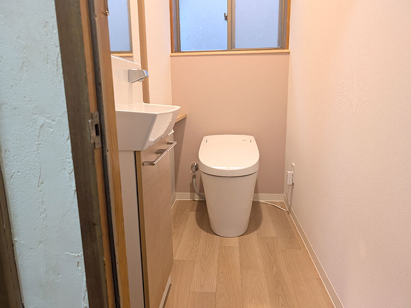 中新川郡上市町 H様邸-トイレリフォーム施工後01