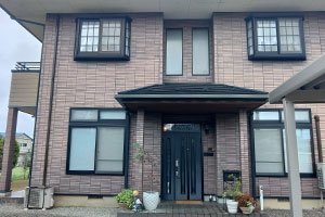 中新川郡上市町 K様邸-外壁・屋根リフォーム施工前01