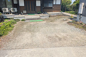 滑川市 A様邸-エクステリアリフォーム施工前01