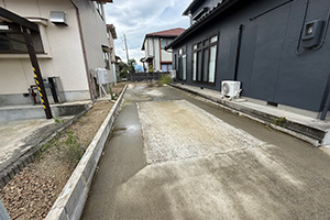 富山市 N様邸-エクステリアリフォーム施工前02