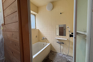 富山市 H様邸-バスルームリフォーム施工前01