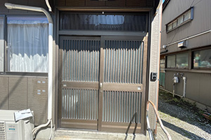 富山市 M様邸-玄関ドアリフォーム施工前01