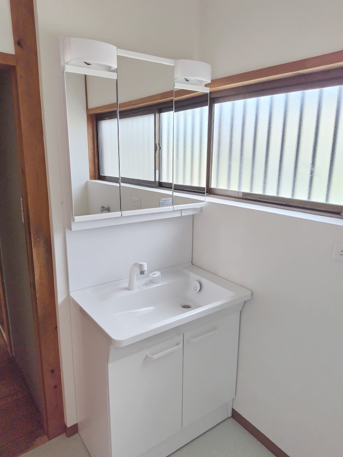 豊橋市 K様邸-洗面リフォーム施工後03