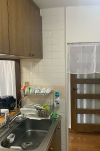 豊川市 K様邸-キッチンリフォーム施工前02