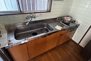 豊川市 H様邸-キッチンリフォーム施工前01