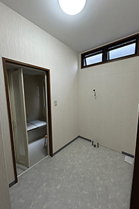 豊橋市 S様邸-洗面リフォーム施工中03