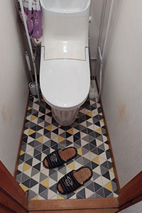 豊橋市 C様邸-トイレリフォーム施工前01