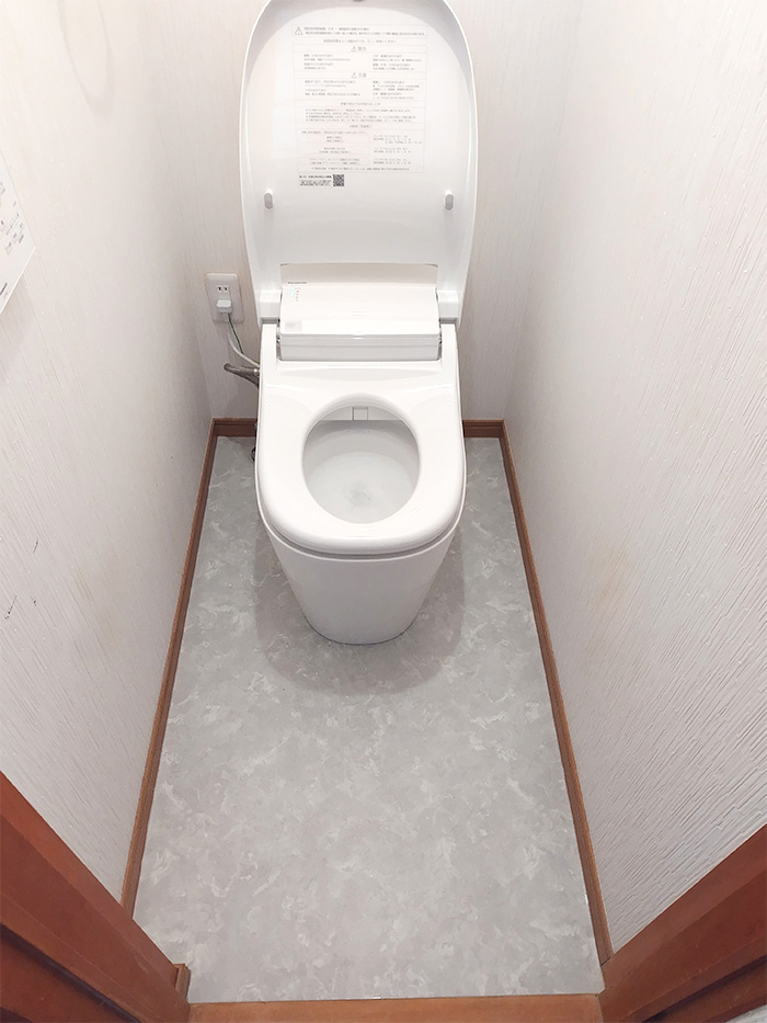 豊橋市 C様邸-トイレリフォーム施工後01