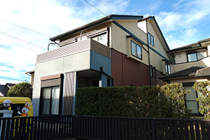豊橋市 S様邸-外壁・屋根リフォーム施工前01