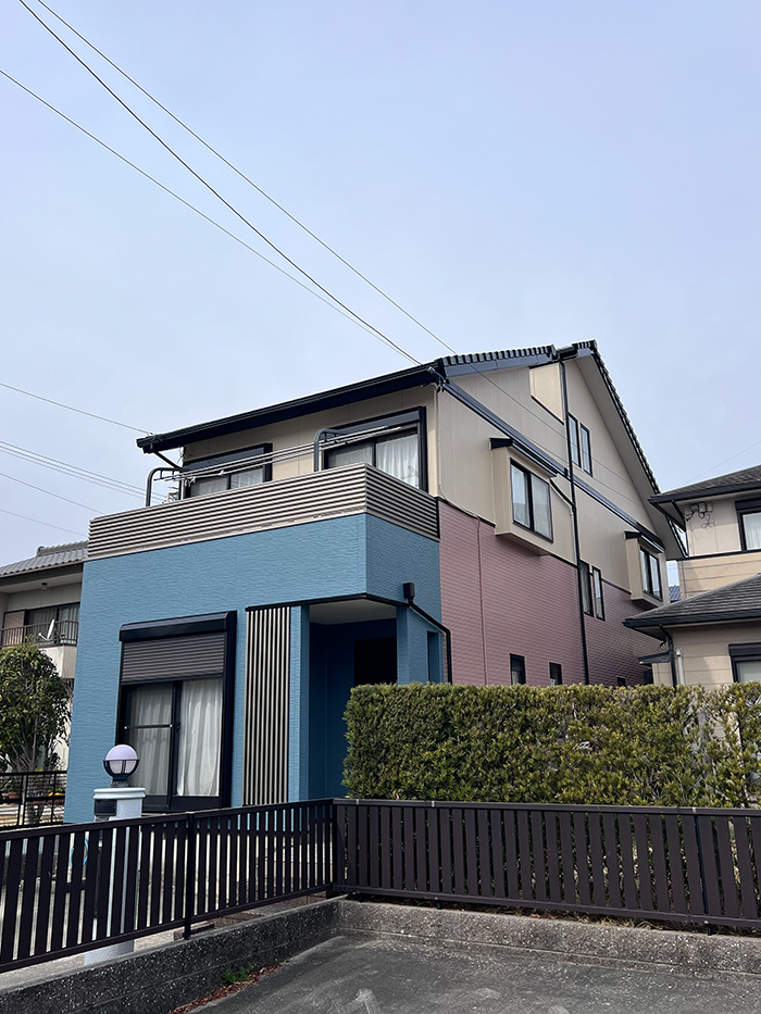 豊橋市 S様邸-外壁・屋根リフォーム施工後01