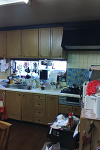豊川市 N様邸-キッチンリフォーム施工前01