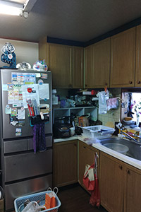 豊川市 N様邸-キッチンリフォーム施工前02