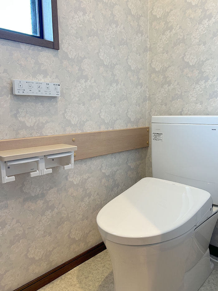 豊橋市 T様邸-トイレリフォーム施工後01